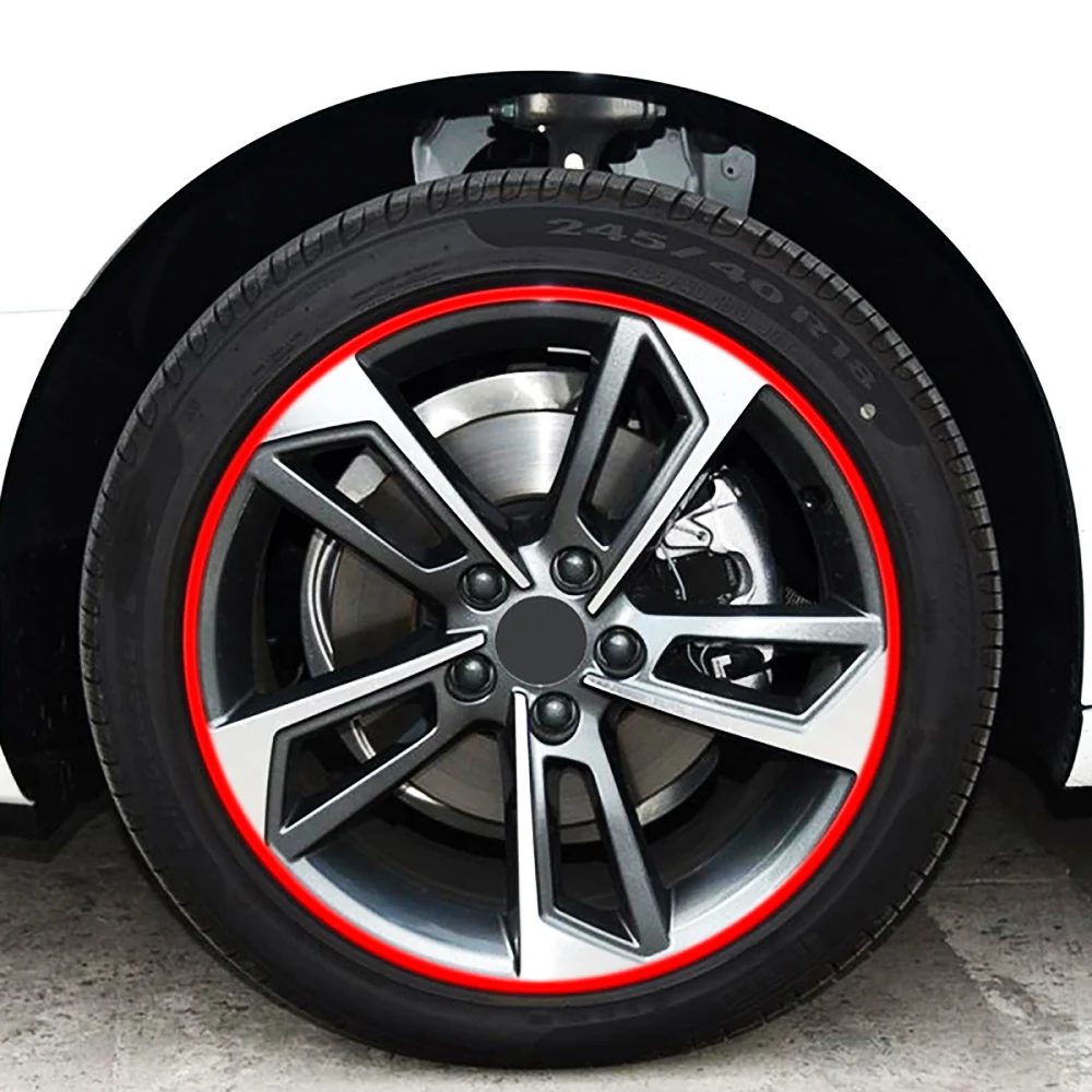 16 шт. 12 дюймов светоотражающие наклейки для колес на колеса автомобиля мотоцикла