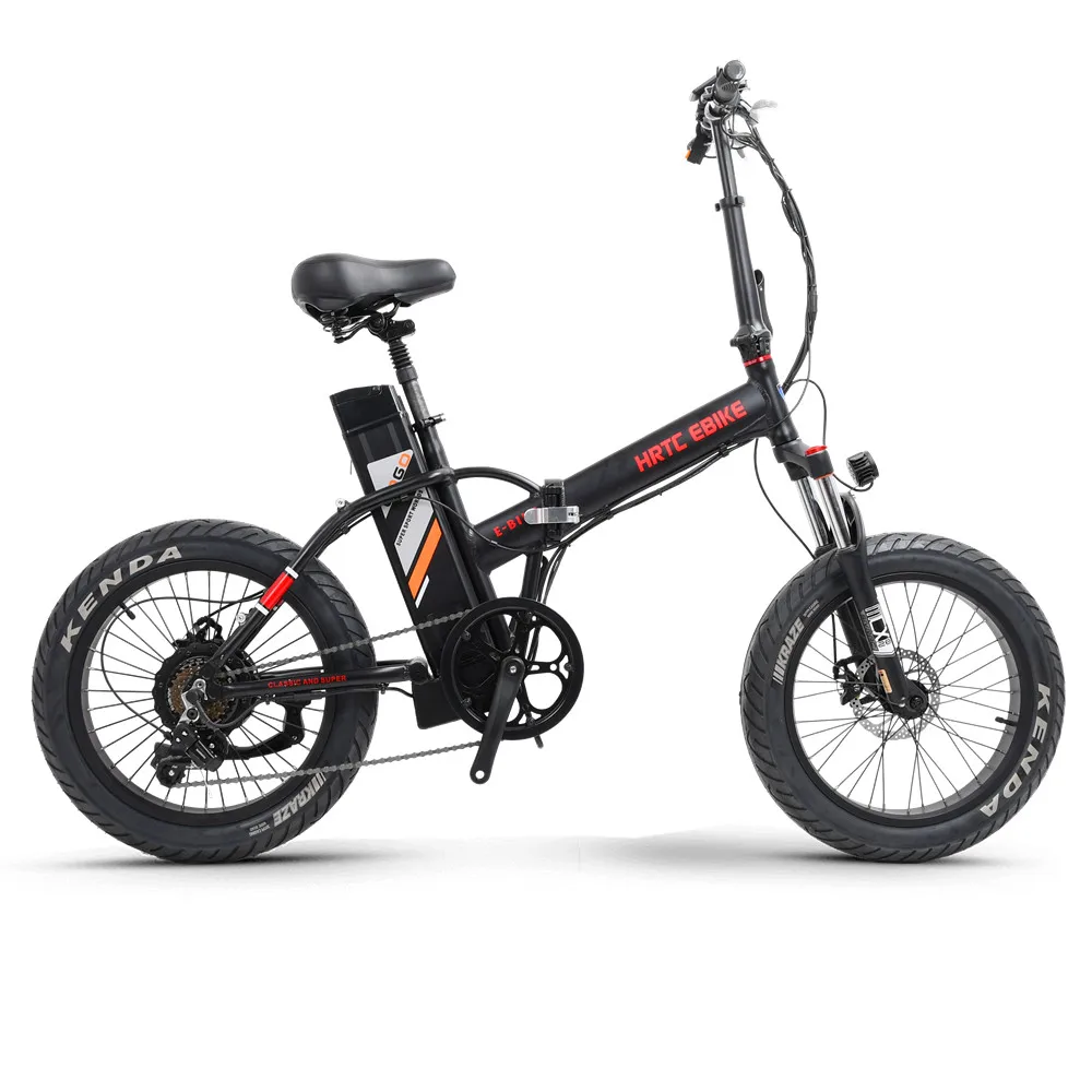 20 inch electric folding bicycle snow beach fat tire assist bafang48v500w motor tft Color screen ebike | Спорт и развлечения