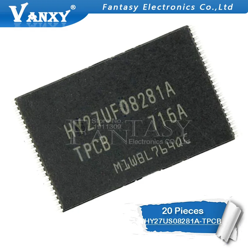

20PCS HY27US08281A-TPCB TSOP48 HY27US08281A TSOP NAND Flash Memory new and original