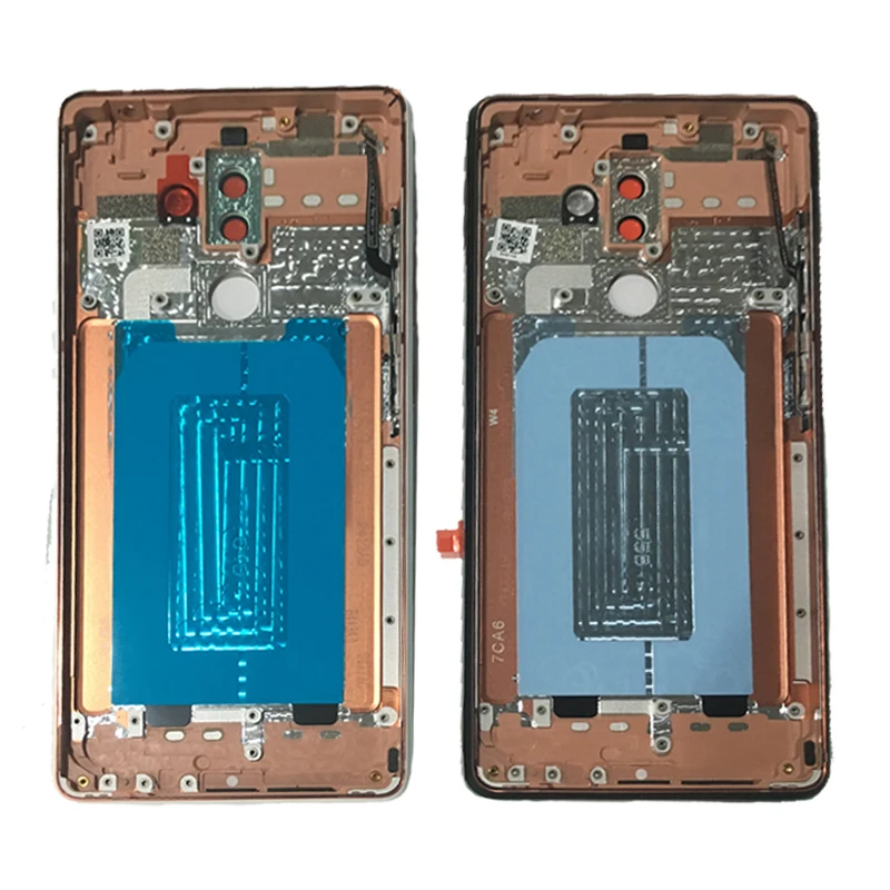 Чехол-накладка для Nokia 7 Plus задняя крышка с аккумулятором + Боковая кнопка