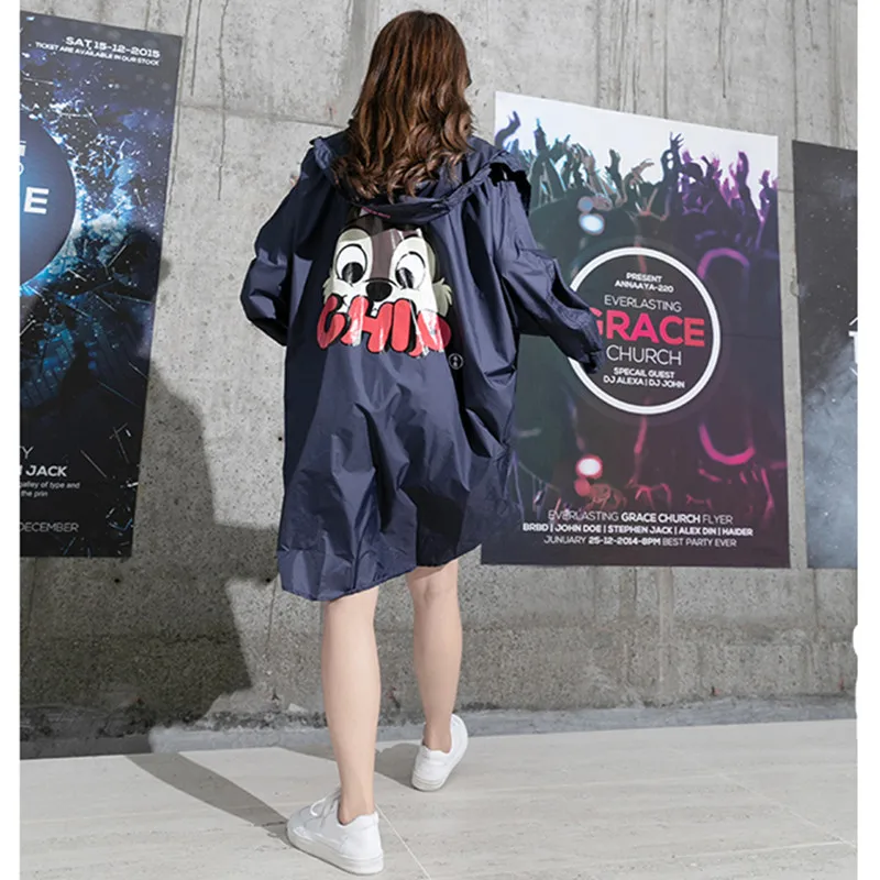 Плащ Для женщин Водонепроницаемый дождевик подходят для ношения на улице Пеший