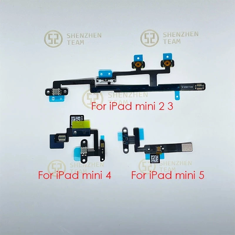 

JDecflo Power Flex Cable On/Off Ribbon Key Flex Cable Home Button Flex for iPad 2 3 4 5 6 Air Air 2 mini mini 2 3 4 5 Repair