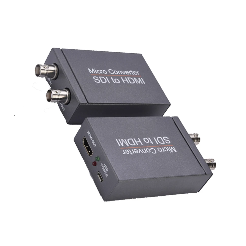 Новый микро конвертер HD в SDI с питанием Mini 3G 1080P SD видео адаптер автоматическим