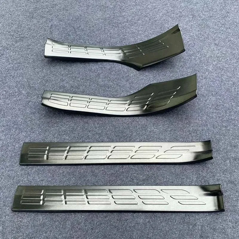 

For Toyota Raize 2020 2021 Stainless Interior Door Sill Scuff Plate Kick Guard Pedal Threshold Bar Protector Car Accessories