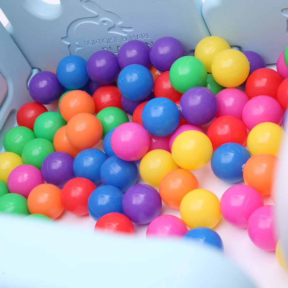 

100pcs 5.5cm Fun Soft Plastic Ocean Ball Swim Pit Toys Baby Kids Toys Colorful-29913067