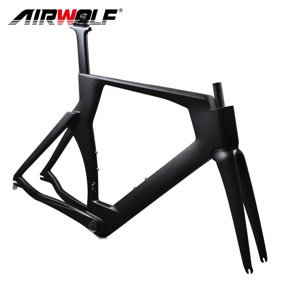 Airwolf Time Trail углеродная рама для велосипеда Троеборье дорожная включает