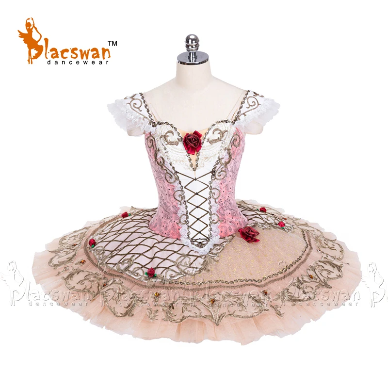 Розовый костюм Coppelia Swanilda кукла балетные костюмы для соревнований Paquita пачки