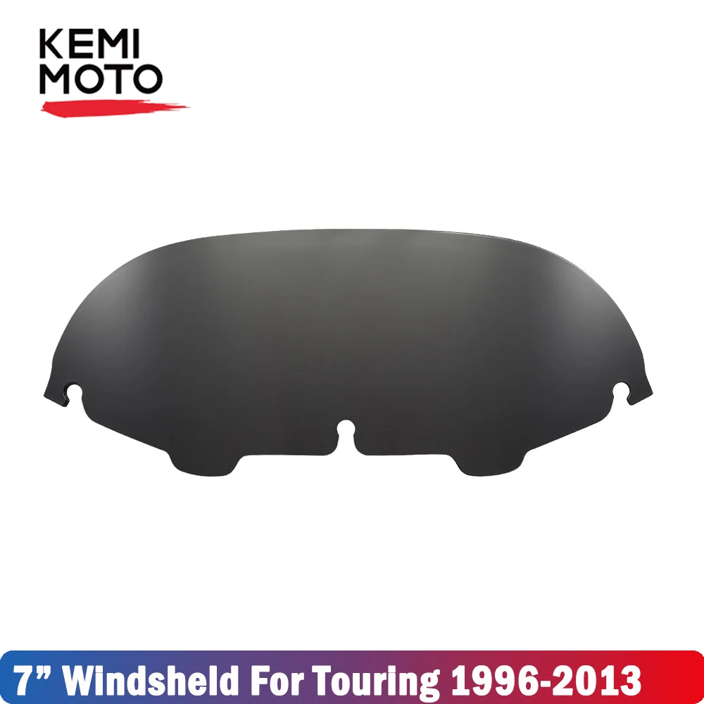 Мотоцикл 7 &quotмотоцикл лобовое стекло расширение Ветер Дефлектор ветровое для