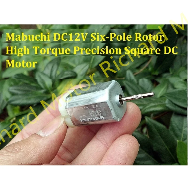 5 шт./лот Mabuchi DC12V 18*18 мм шестиполюсный ротор с высоким крутящим моментом