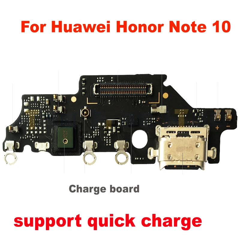 

Original For Honor Note 10 RVL-AL09 USB Charge Connector Flex Cable Microphone USB Charging Dock PCB Board