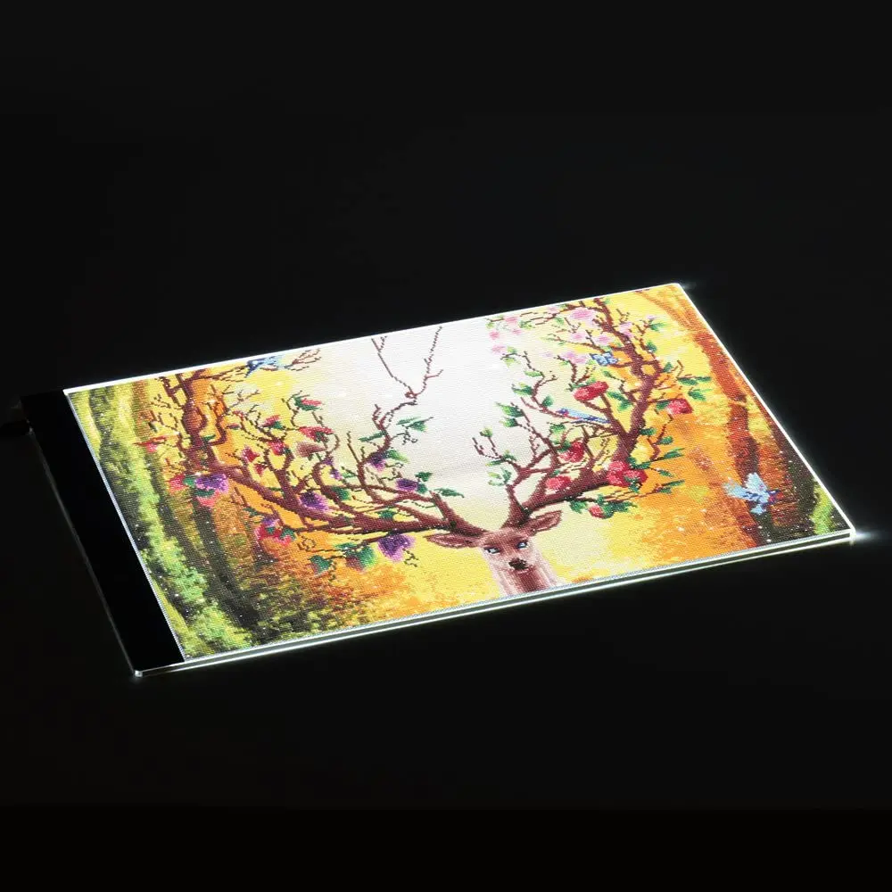 A2 Three level dimming Drawing Tablet LED Digital Graphics Light Pad Box Painting Tracing Panel diamond painting Accessories
