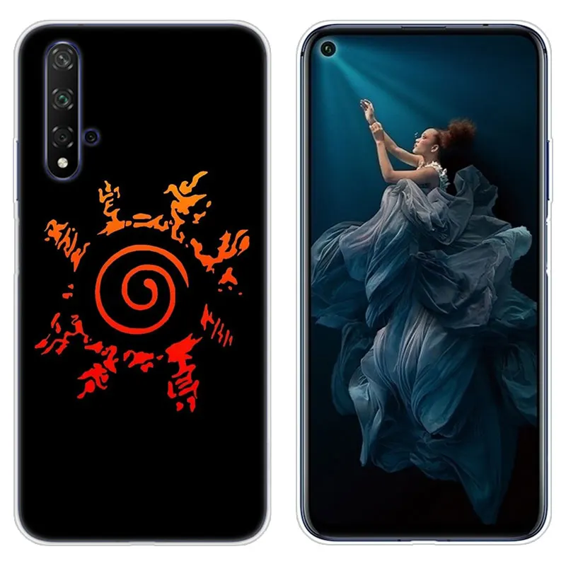Силиконовый чехол аниме Наруто Против Саске для huawei NOVA 5 5i mate 30 Lite Y9 Prime P Smart Z Plus Honor 8S 8A 9X20 Pro