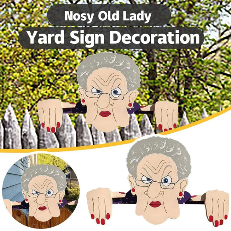 Иллюстрация сада украшение забора злый старик и леди искусство ферма для двора