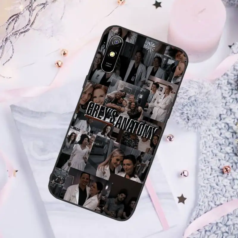 

Grey's anatomy Phone Case For Xiaomi Redmi note 7 8 9 pro 8T 9A 9S Mi Note 10 Lite pro
