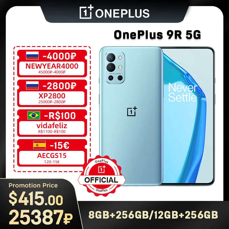 

Смартфон OnePlus 9R 9 R с глобальной прошивкой, 8 ГБ, 128 ГБ, Snapdragon 870, 120 Гц, AMOLED дисплей, 65 Вт, основость, 48 МП, поддержка OTA и NFC
