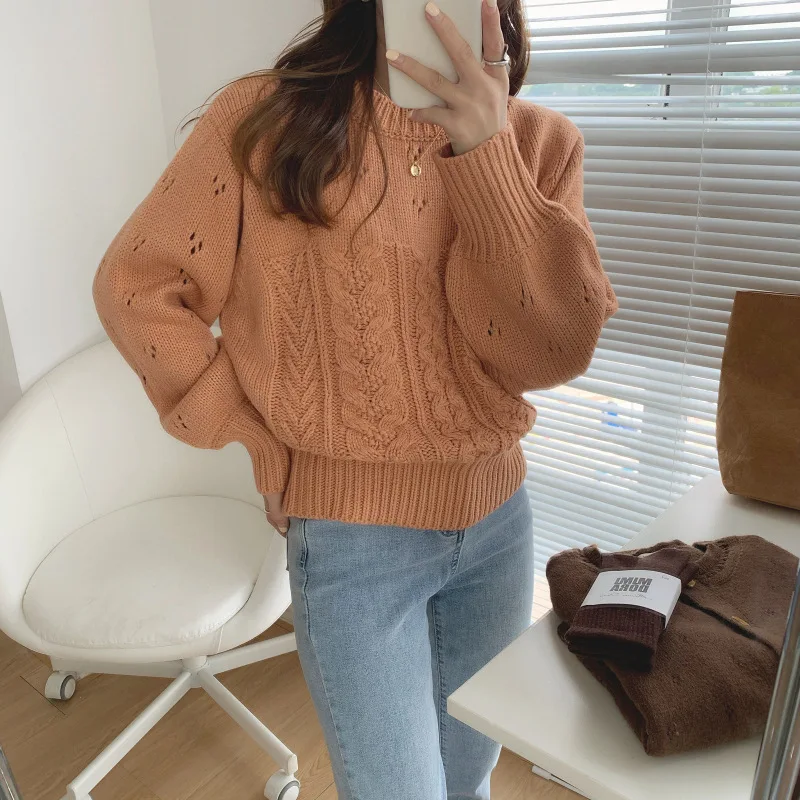 

Sweater female 2020 new autumn women loose wild spring and autumn shirt one