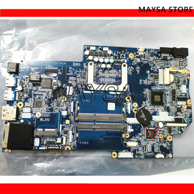 6 77 P170SMA0 d03B / DA3B материнская плата для ноутбука CLEVO P170SM DDR3 100% тест|Промышленные