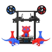 quiet drive two extruder 3d print full metal 3d printing machine 300300390mm two color 3d printer