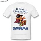 Мужская одежда классический аниме Smegma хлопчатобумажная футболка с рисунком героя мультфильма 