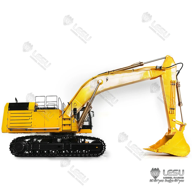 Металлический гидравлический насос экскаватора LESU 1/14 Carter 374 CAT 374F RC клапан