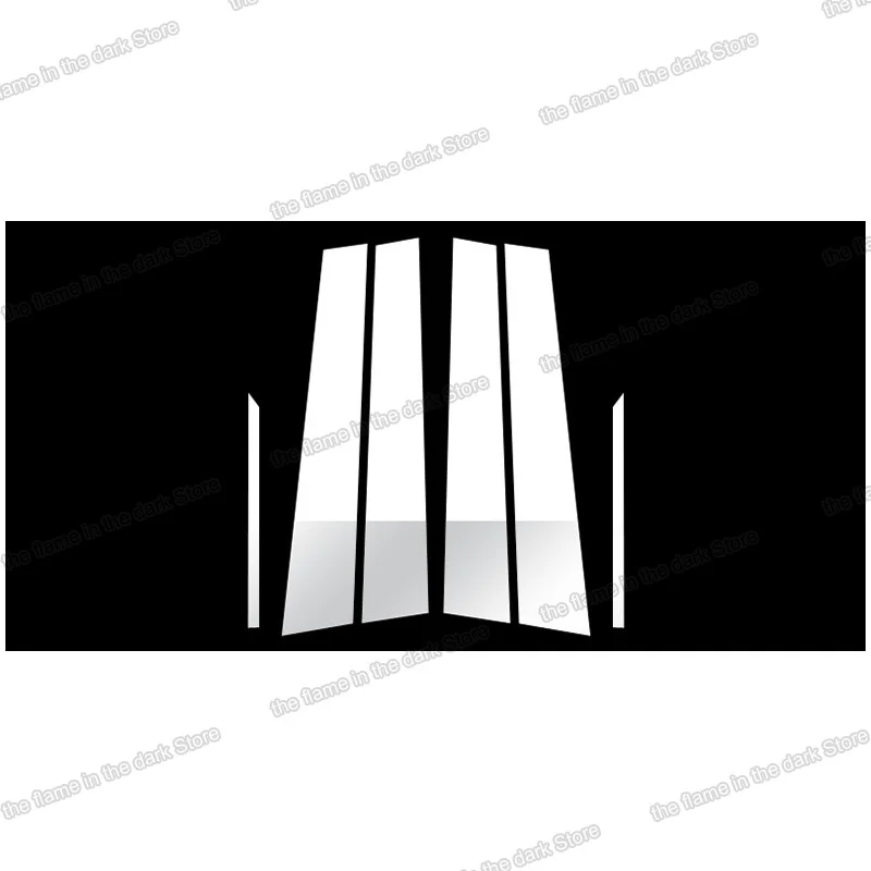 Lsrtw2017 акриловый материал планки для автомобильного окна среднего штатива lexus gs430