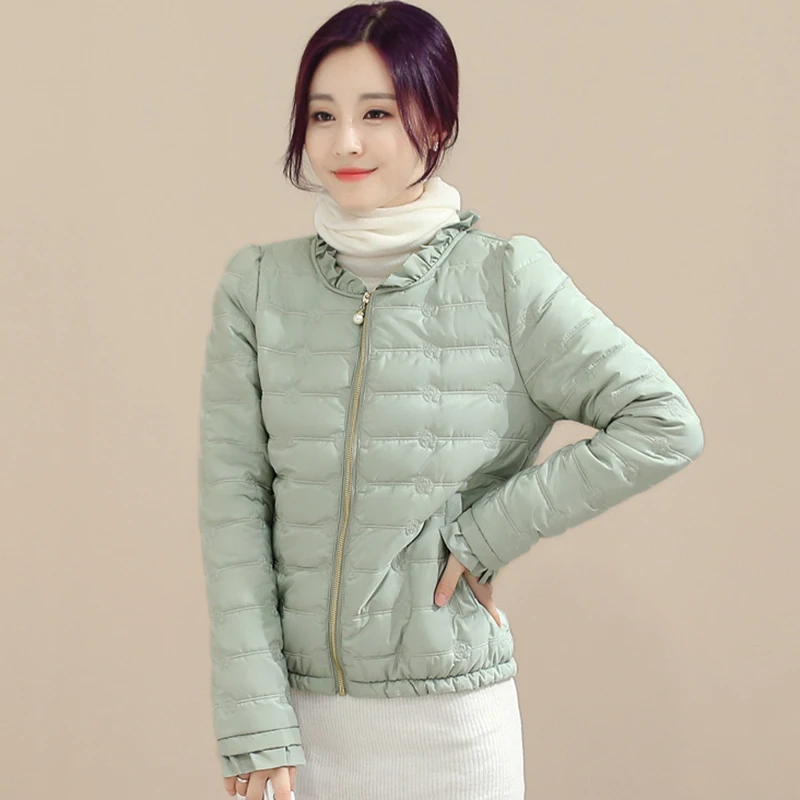 Женские куртки бомберы модный тонкий стиль 2019 Осень зима женские короткие пальто