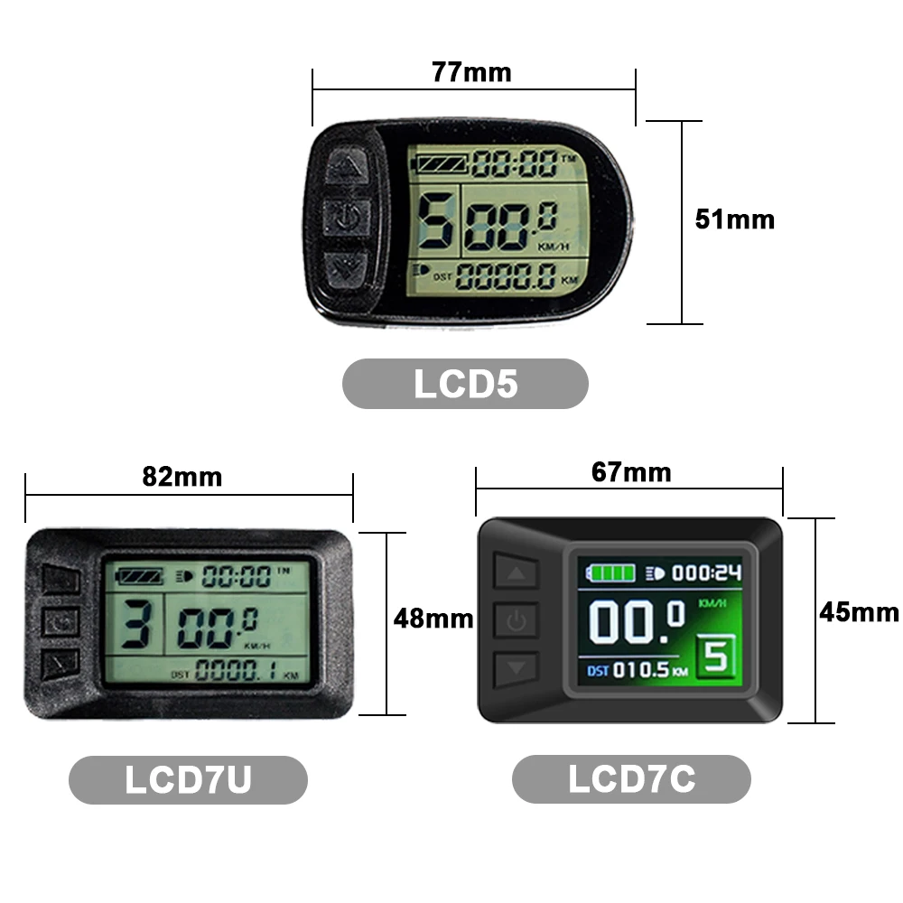 Набор для переоборудования велосипеда RICETOO электровелосипеда KT дисплей LCD3 LCD4 LCD5