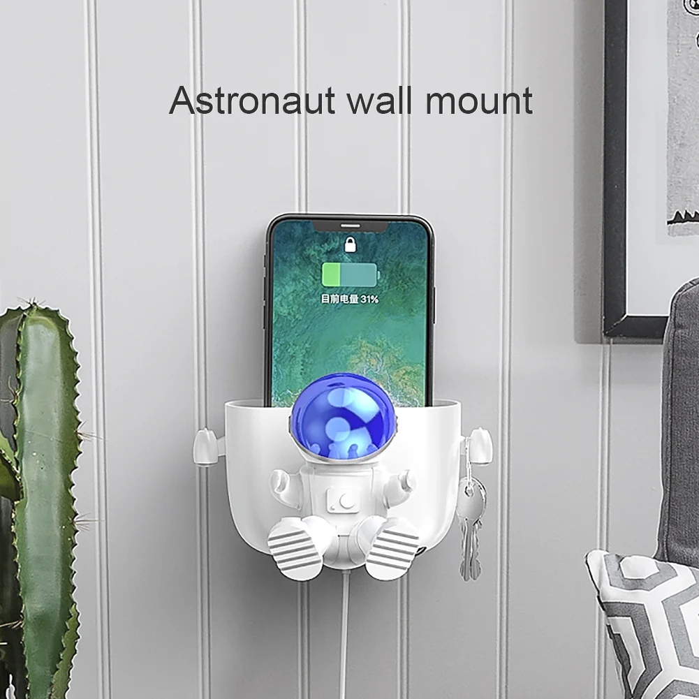 Настенный держатель OATSBASF для мобильного телефон Подставка зарядки защита от