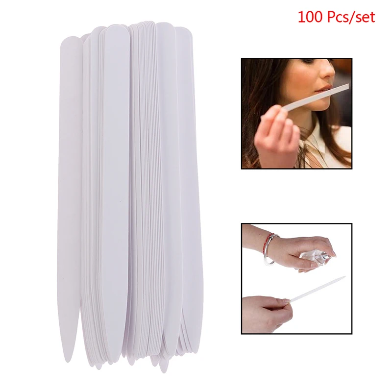

100Pcs Aromatherapy Fragrance Testing Paper Strips Perfume Essential Oils Strips