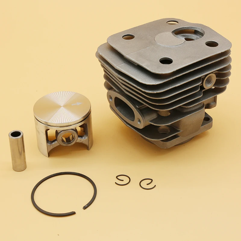 54mm Cylinder Piston Fit For Husqvarn 181 281 281XP 288 288EPA 288XP Gas Chainsaw Parts # 503907471 503506302 503506301