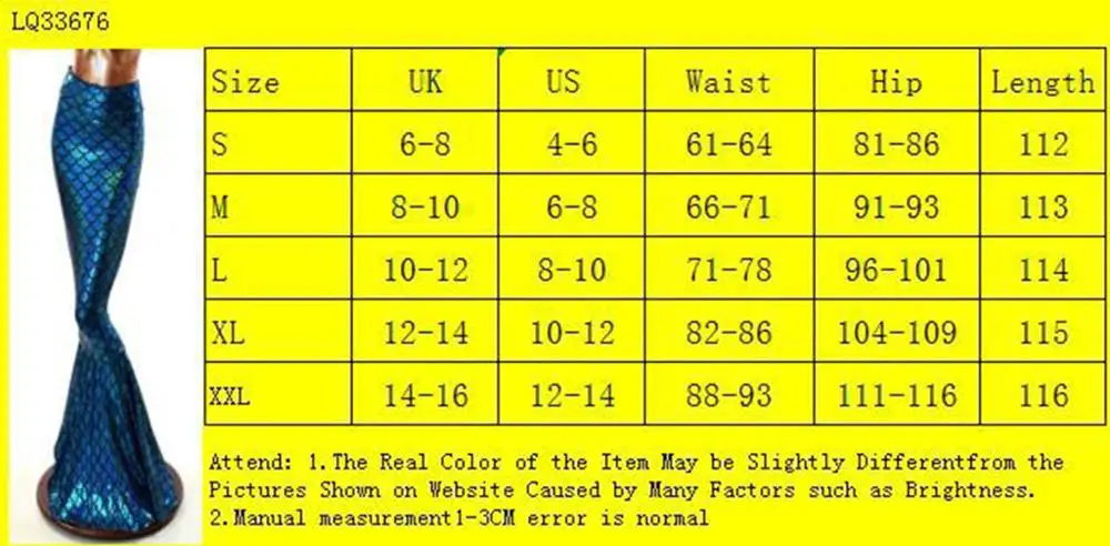 

2019 Dance Performance Fin Tail Skirt For Women - Adult Size