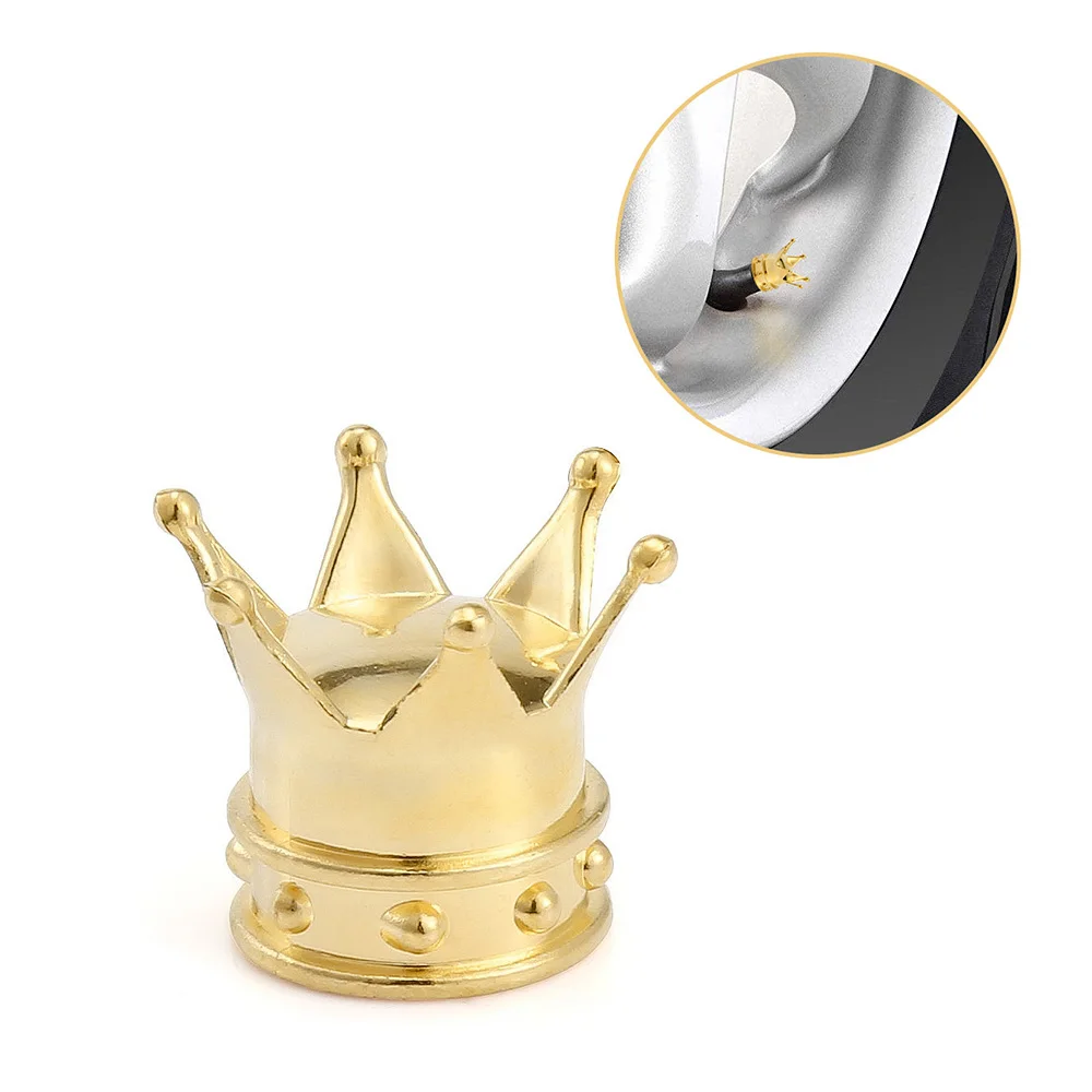 Стиль воздуха в шинах автомобиля шток клапана Кепки Универсальный корона колесо