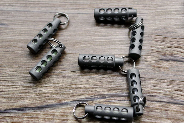 

Self-illuminating 25 years copper/titanium alloy tritium gas lamp tritium tube lamp EDC fluorescent key ring pendant signal lamp