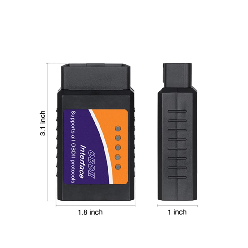2021 новейший сканер ELM327 V1.5 WIFI OBD2 OBDII автомобильный считыватель кодов elm 327 WiFi 1 5