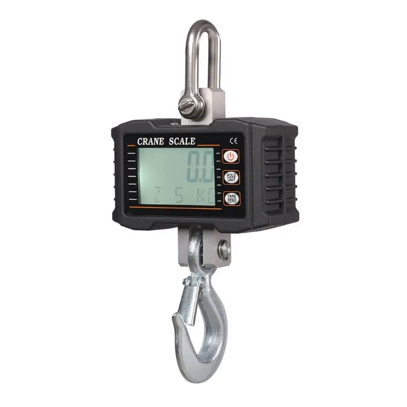 

1000KG/2000LBS Digital Hanging Scale Industrial Heavy Duty Crane Scale with Accurate Reloading Spring Sensor