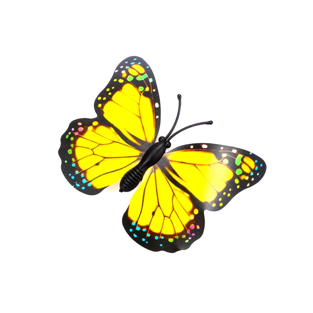 5 шт./партия Новое поступление красивый светодиодный светильник в виде бабочки