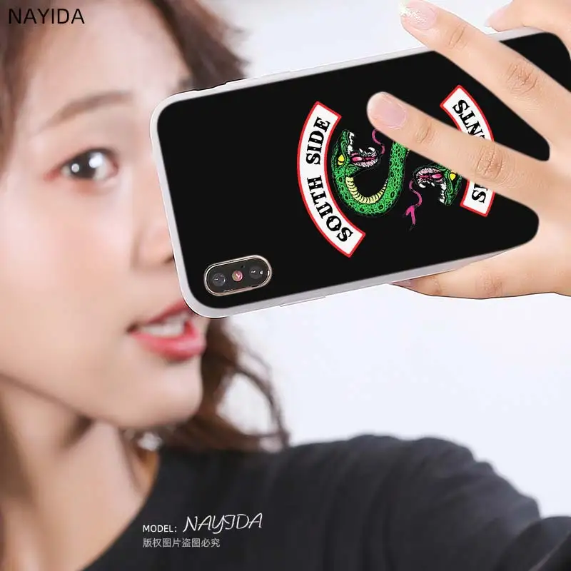 Мягкий чехол для Xiaomi Redmi 10 9A 8A 7A 6A 4A 4X 9AT 9Prime Y3 с ривердэйлом South Side Serpents |
