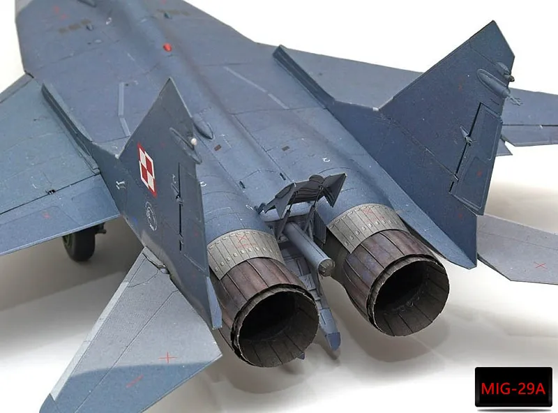 Набор бумажных игрушечных пазлов сделай сам Mikoyan MiG-29A в масштабе 1:33 | Игрушки и