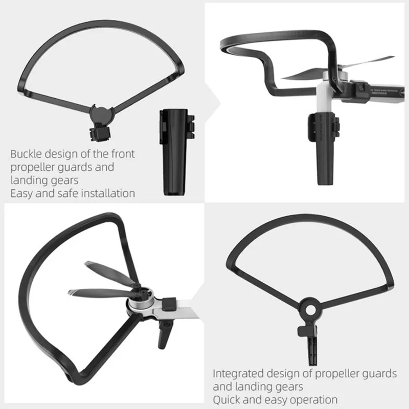 Посадочная Шестерня Quicke Release Drone Propeller Защитная крышка Анти-столкновения кольцо
