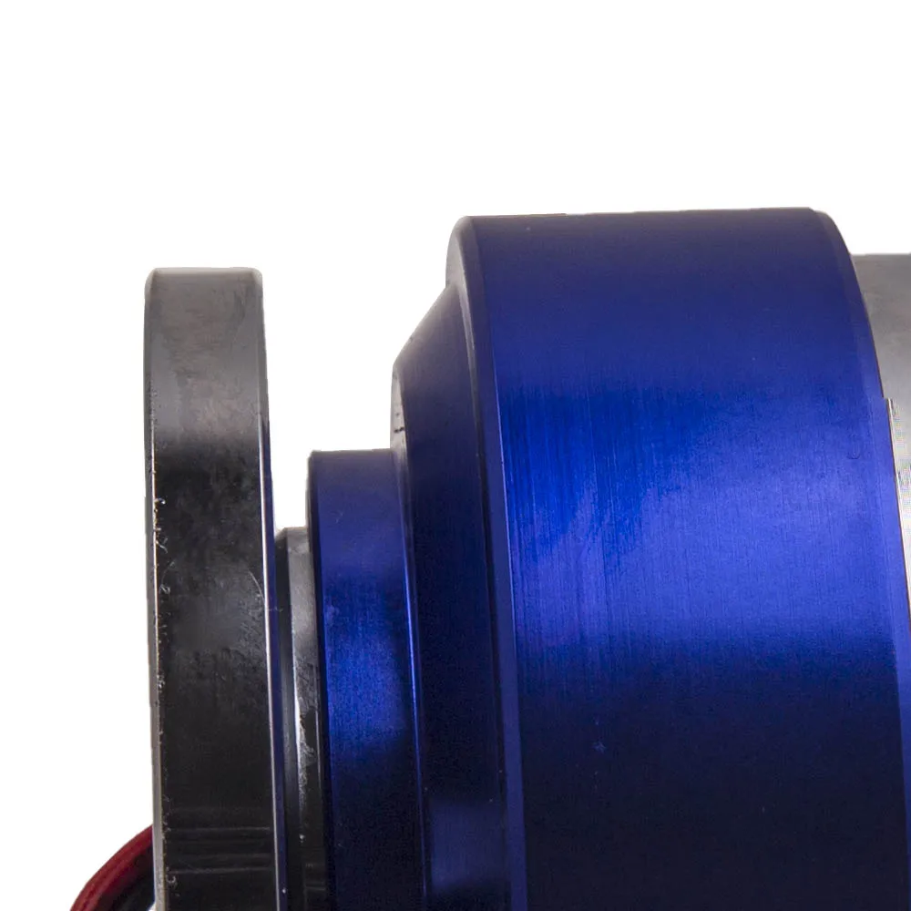 Синий быстросъемный адаптер на руль автомобиля комплект с замком универсальное 6