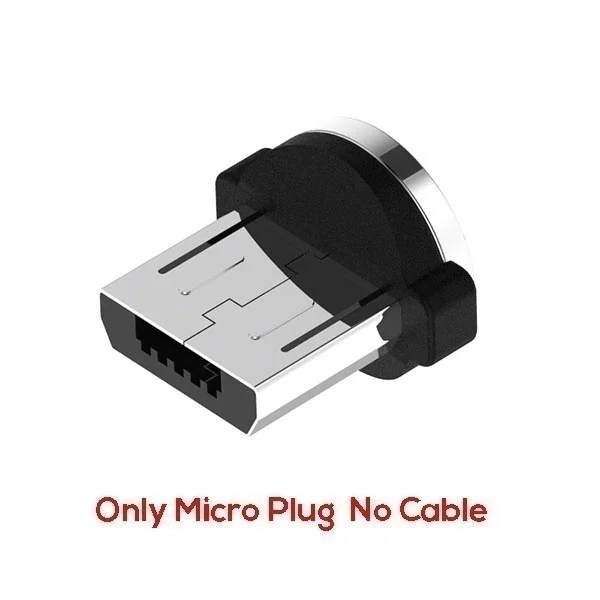 Светодиодный светящийся течет Магнитный USB кабель быстрого зарядного устройства для ASUS ZC551KL ZC553KL Ze553KL zs571kl/AR 4 V/V520KL ZC554KL ZE554KL ZC600KL - Цвет: Only Plug
