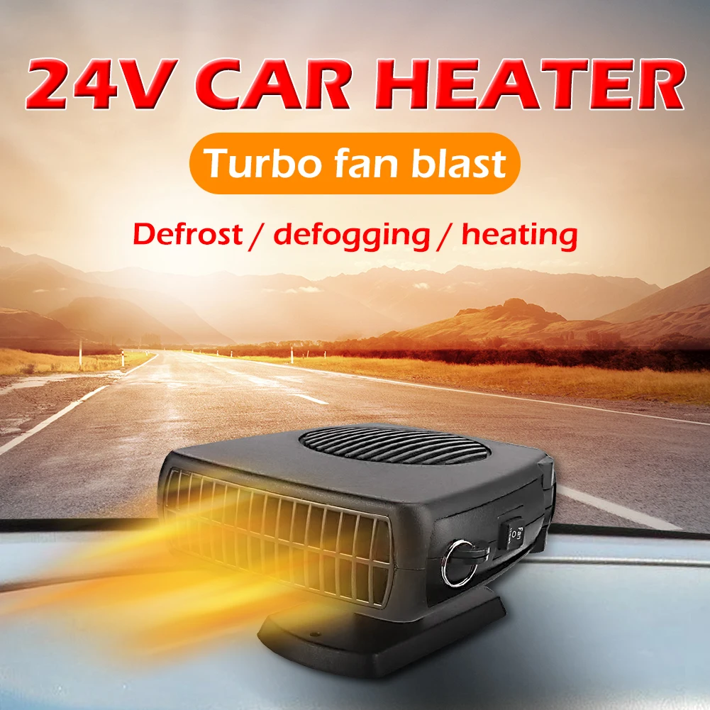 

360-Degree Rotation Cooling Heating Fan Multifunction Dual-Use Windshield Defroster Defogger Fans Auto Accessories