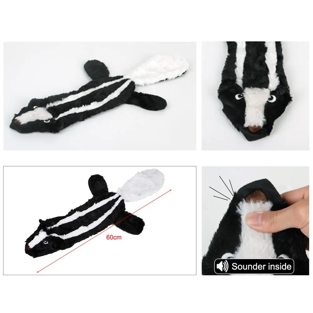 Чудесные плюшевые игрушки писк питомца щенок волк кролик белка енот животных