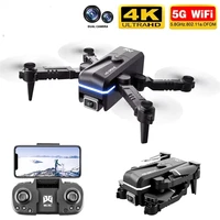 2021 new kk1 mini drone 4k hd dual camera height keeping drones wifi fpv foldable aircraft profesional helicopter toy vs e525