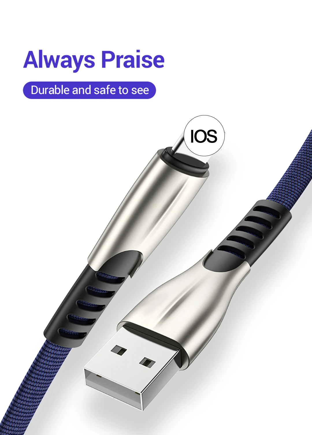 Для iPhone XS Max XR X 8, 7, 6, 6S 5S iPad USB кабель 3A, ВЫСОКАЯ ЧЁТКОСТЬ, быстро заряжающийся мобильный телефонный кабель с разъемом 8 Pin, Зарядное устройство длинный шнур 0,5 м/1 м/2 м/3 м