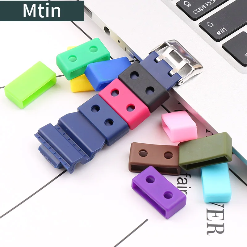 Resin rubber strap loop watch accessories suitable for Casio G-Shock strap active ring 18mm20mm22mm24mm ring buckle and tools