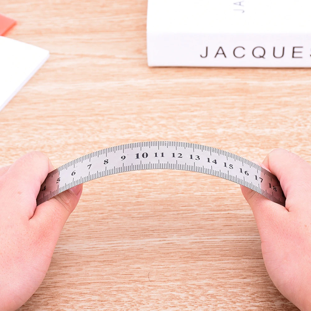 Sewing Foot 15-30cm Stainless Steel Metal Straight Ruler Tool Precision Double Sided Measuring | Инструменты
