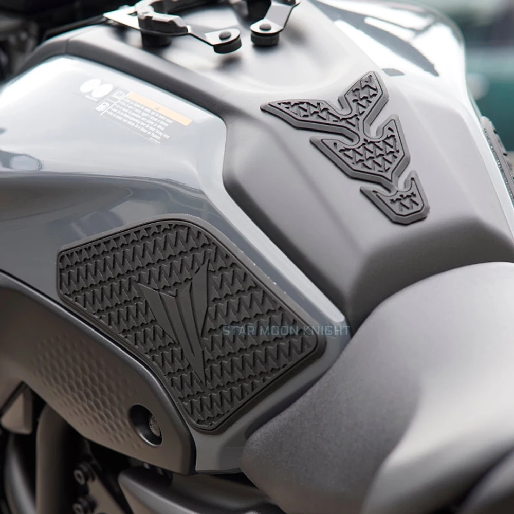 Для Yamaha MT 07 MT07 MT-07 2021 - Side прокладки для топливного бака протекторы наклейки на газ