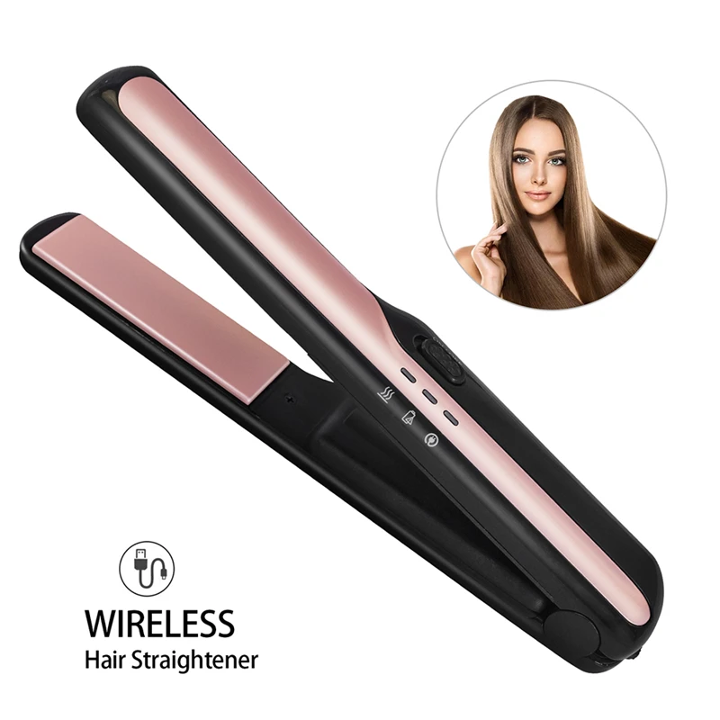 

Wireless Straightening Irons Fast Warm-up Thermal Performance Professional Tourmaline Ceramic Heating Plate Hair Straightener