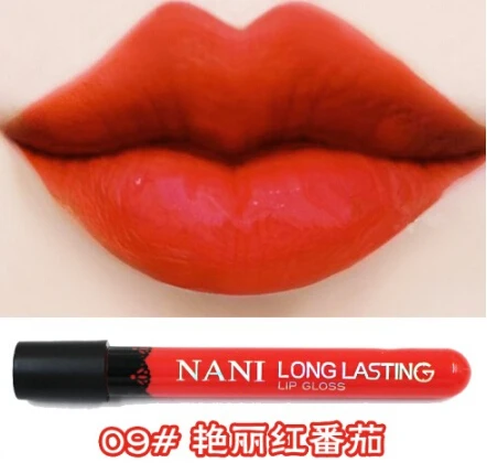 13 цветов Матовая жидкая губная помада водостойкая увлажняющая гладкая стойкий